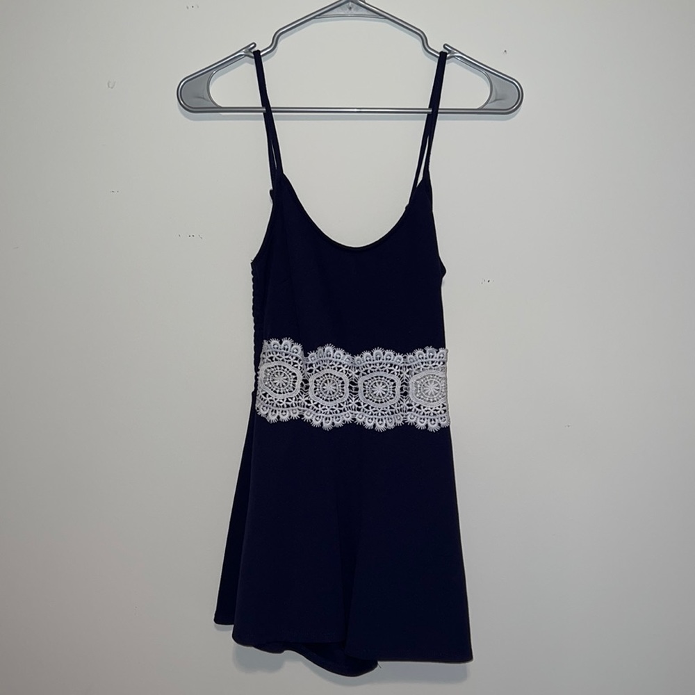 Blue romper